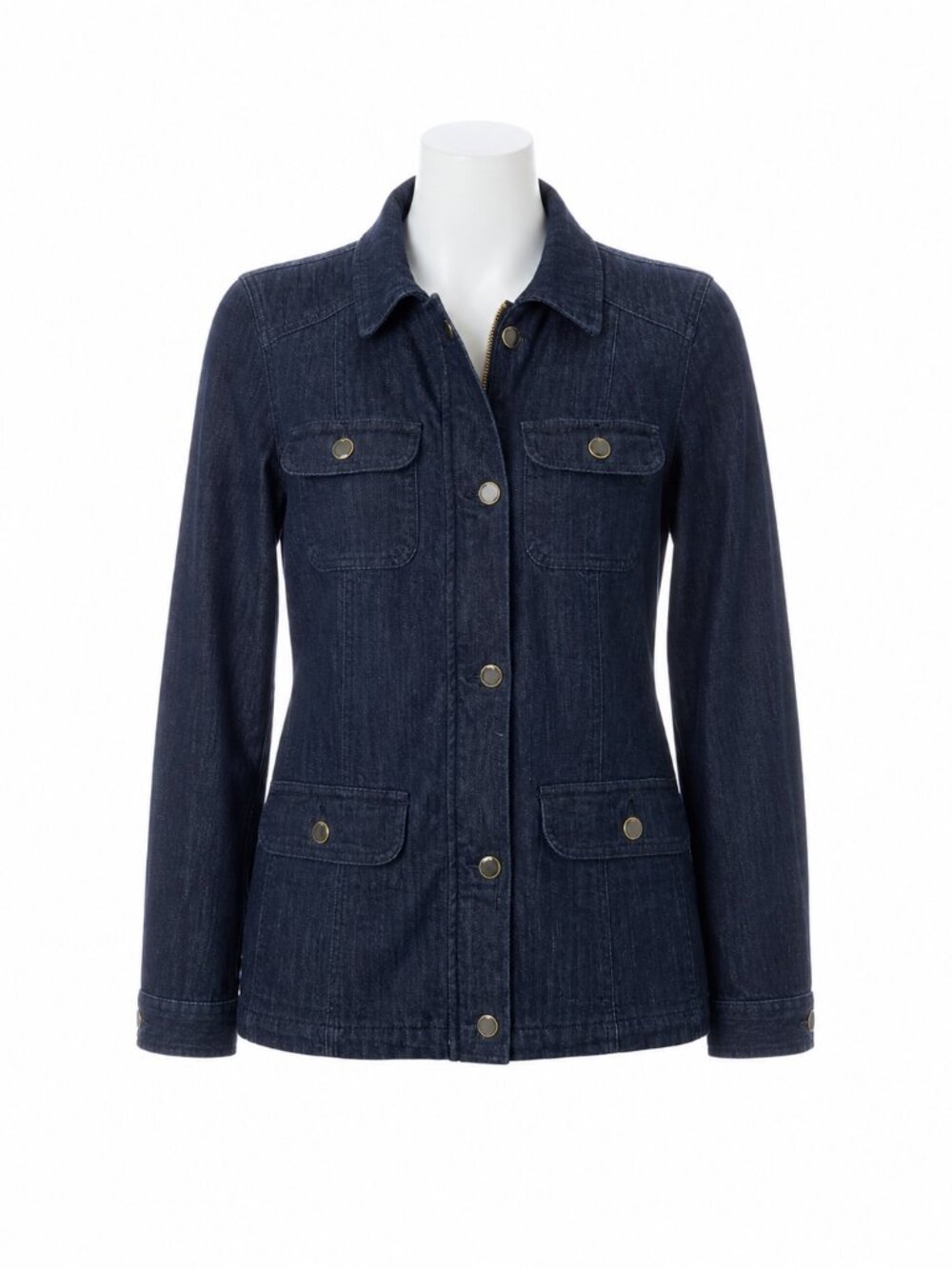 Tommy Hilfiger Dark Wash Utility Denim Jacket